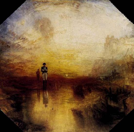 Joseph Mallord William Turner War, the Exile and the Rock Limpet France oil painting art